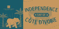Ivory Coast Independence Day Twitter post Image Preview