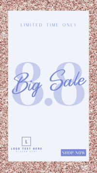 Glittering Sale YouTube short Image Preview