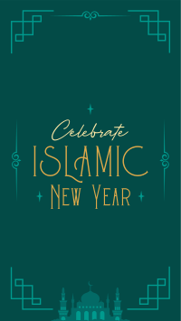Bless Islamic New Year Instagram Story Design