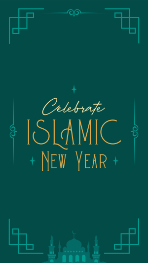 Bless Islamic New Year Instagram story Image Preview