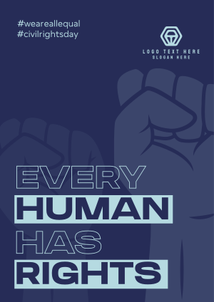 Every Human Has Rights Flyer Image Preview