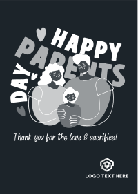 Love Your Parents Flyer Design