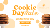 Cookie Day Sale Facebook Event Cover Design