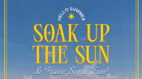 Summer Fun Greeting Facebook event cover Image Preview