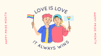 Love is Love Zoom background Image Preview