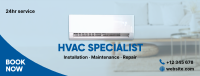 HVAC Specialist Facebook cover Image Preview