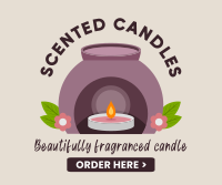 Fragranced Candles Facebook Post Design