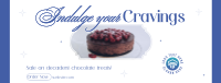 Chocolate Craving Sale Facebook cover Image Preview