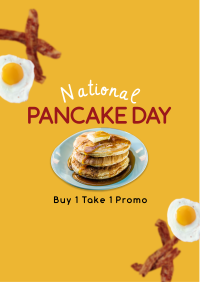 Breakfast Pancake Flyer Design