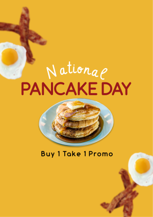 Breakfast Pancake Flyer Image Preview