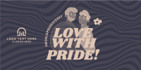 Love with Pride Twitter post Image Preview