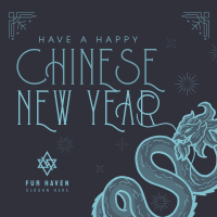 Majestic Chinese New Year Linkedin Post Image Preview