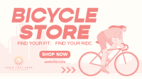 Modern Bicycle Store Animation Image Preview