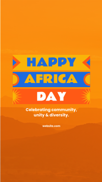 Africa Day! Facebook Story Design
