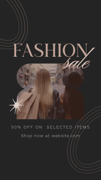 Sophisticated Fashion Sale YouTube short Image Preview