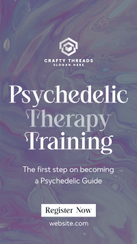 Psychedelic Therapy Training TikTok Video Image Preview