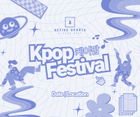 Trendy K-pop Playlist Facebook post Image Preview