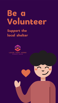 Children Shelter Volunteer Facebook story Image Preview