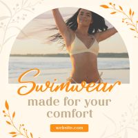 Comfy Swimwear Instagram Post Design