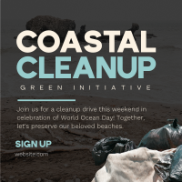 Coastal Cleanup Linkedin Post Image Preview