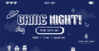 Pixelated Game Night Facebook ad Image Preview
