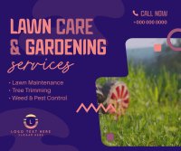 Lawn Care & Gardening Facebook Post Design