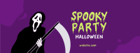 Spooky Party Facebook Cover Design