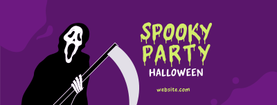 Spooky Party Facebook cover Image Preview