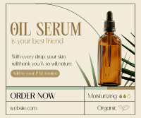 Skin Care Serum Facebook Post Design