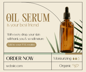 Skin Care Serum Facebook Post Image Preview