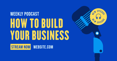 Building Business Podcast Facebook Ad Image Preview