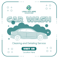 Car Cleaning and Detailing Instagram post Image Preview