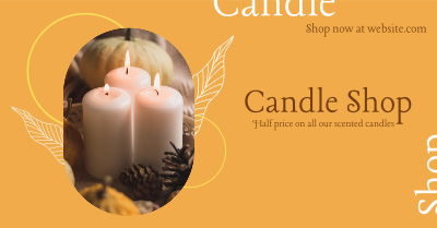 Candle Discount Facebook ad Image Preview