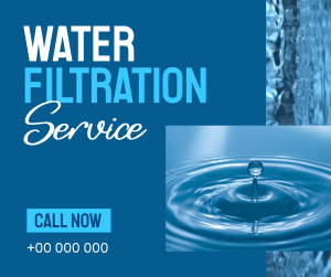 Water Filtration Service Facebook post Image Preview