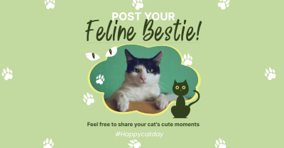 Cat Appreciation Post Facebook ad Image Preview