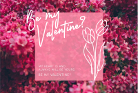Sweet Pink Valentine Pinterest board cover Image Preview