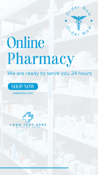 Online Pharmacy YouTube Short Design