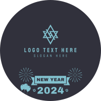 New Year 2022 Facebook Profile Picture Design