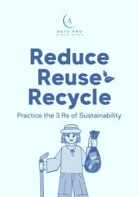 Triple Rs of Sustainability Flyer Image Preview