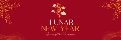 Lunar New Year Twitter header (cover) Image Preview