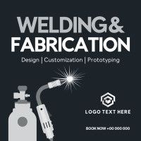 Welding & Fabrication Instagram Post Design