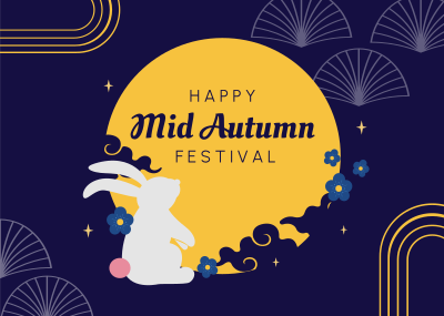 Mid Autumn Festival Postcard Image Preview