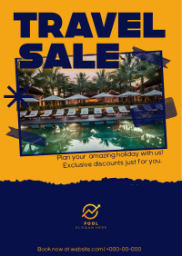 Exclusive Travel Discount Flyer Design