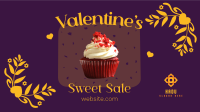 Valentines Cupcake Sale Facebook event cover Image Preview