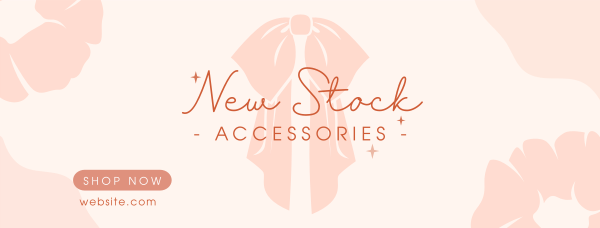 Trendy Online Accessories Facebook Cover Design Image Preview