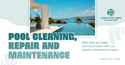 Pool Cleaning Services Facebook ad Image Preview