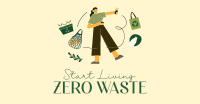 Living Zero Waste Facebook Ad Design