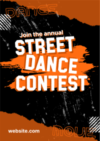 Street Dance Contest Flyer Design