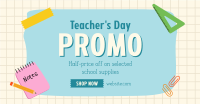 Teacher's Day Deals Facebook Ad Design