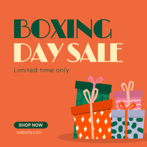 Boxing Day Clearance Sale Instagram post Image Preview